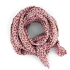 Foulard Bianca - Mini Léopard - Candy Pink