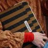 Pochette d'ordinateur Octave 13"/14" - Rayures - Cumin