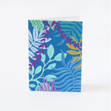 Mini carte - Jungle Bleue
