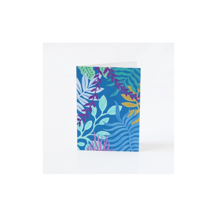 Mini carte - Jungle Bleue