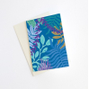 Mini carte - Jungle Bleue
