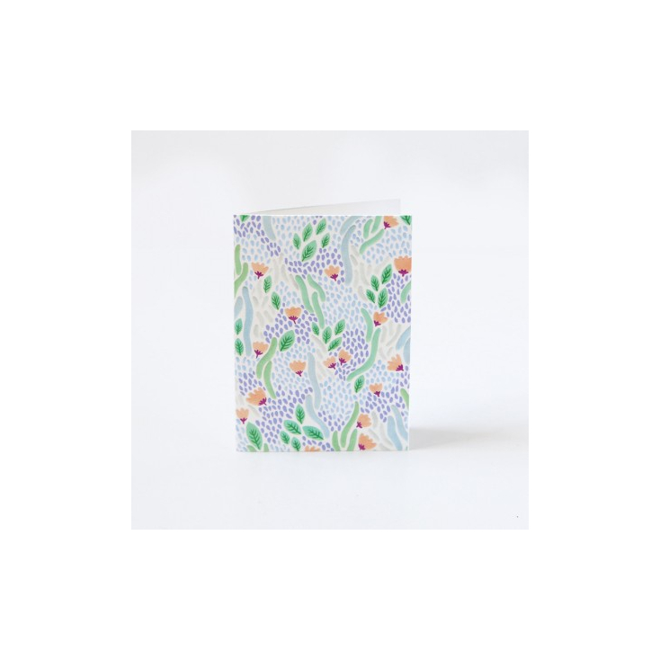Mini carte - Rivière de fleurs