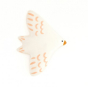 Oiseau mural - Rose et Blanc