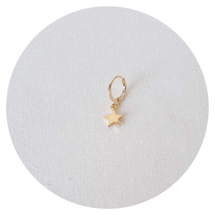 Boucle d'oreille à la pièce - Clara