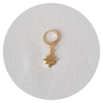 Boucle d'oreille à la pièce - Dijon