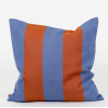 Housse de coussin Fifi - 50x50 cm - blue/brown