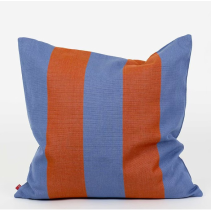 Housse de coussin Fifi - 50x50 cm - blue/brown