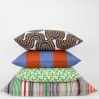 Housse de coussin Fifi - 50x50 cm - blue/brown