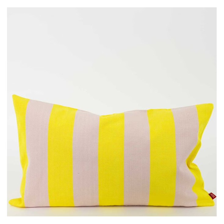 Housse de coussin Carla - 30x50cm - yellow/light pink