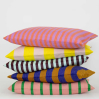 Housse de coussin Carla - 30x50cm - yellow/light pink