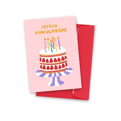 Carte postale - Joyeux anniversaire