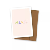 Carte postale - Merci
