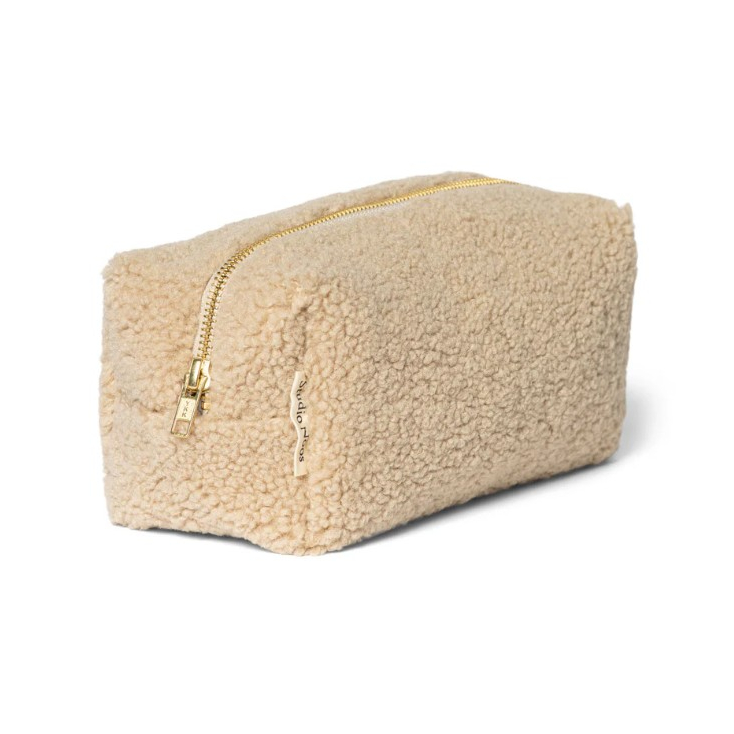 Pouch - Ecru Teddy