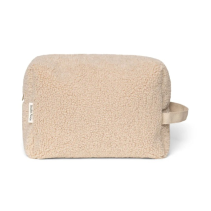 Toiletry Bag - Ecru Teddy