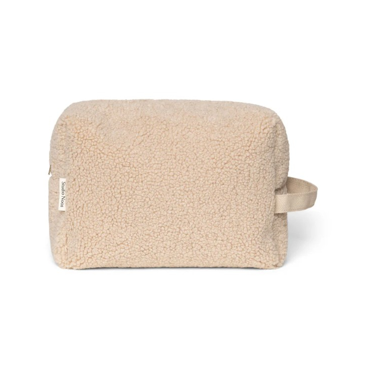 Ecru - Teddy Toiletry Bag