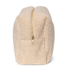 Toiletry Bag - Ecru Teddy