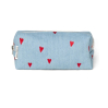 Pouch - Denim Hearts