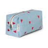 Pouch - Denim Hearts