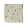 Foulard - Sage Green Heart