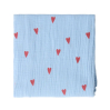 Foulard - Light Blue Hearts