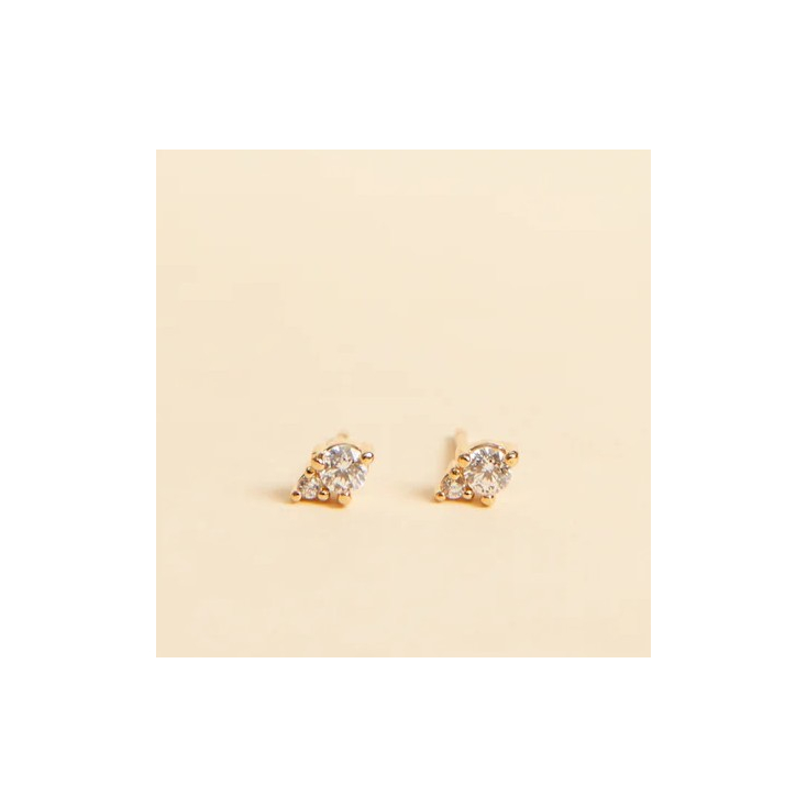 Boucles d'oreilles - Filae - Blanc