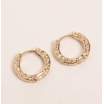 Boucle d'oreille à la pièce - Mini créole - Jemma