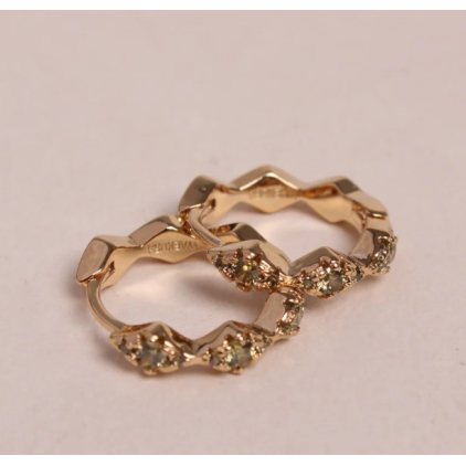 Boucles d'oreilles - Claudia - Péridot