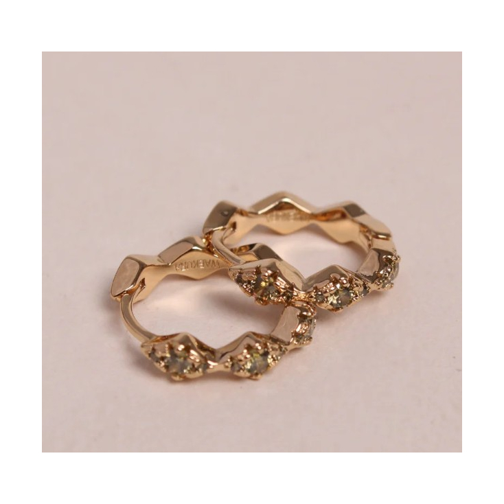 Boucles d'oreilles - Claudia - Péridot