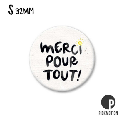 Petit magnet - merci pour tout - MS0637FR