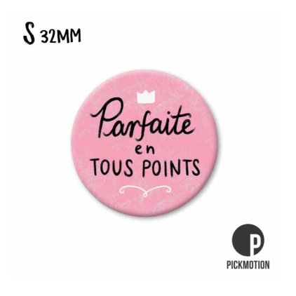Petit magnet - Parfaite en tous points - MS0583FR