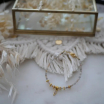 Bracelet - Bhadra - pierre de lune orange