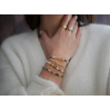 Bracelet - Bhadra - pierre de lune orange