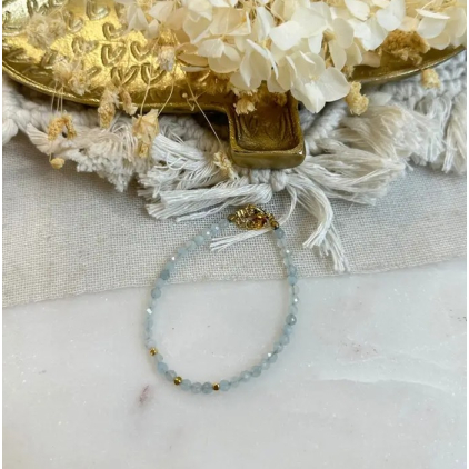 Bracelet - Elsy - aigue-marine