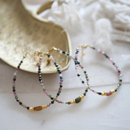 Bracelet - Praghya - tourmaline