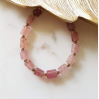 Bracelet - Louane - quartz fraise