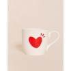 Mug - Coeur solaire - rouge