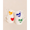 Mug - Coeur solaire - rouge
