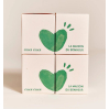 Bougie tasse - La maison du bonheur - vert