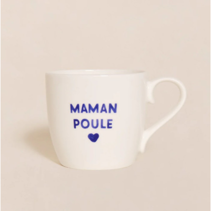 Mug - Maman poule - bleu