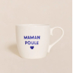 Mug - Maman poule - bleu