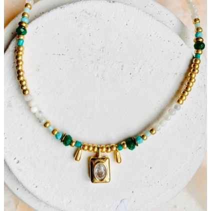 Collier - Ombeline - vert