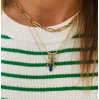 Collier - Anémone - Bleu