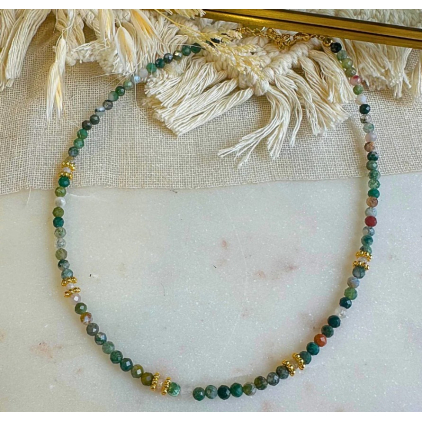 Collier - Paola - agate indienne