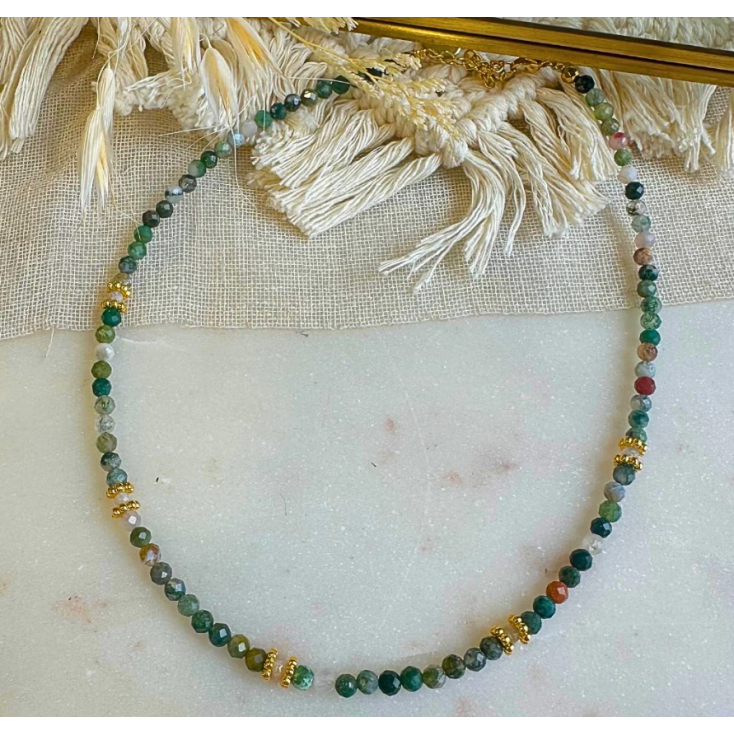 Collier - Paola - agate indienne