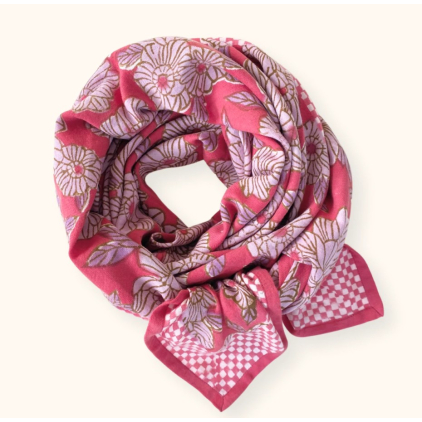 BIG Foulard Latika - Bloom - Magenta