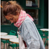 Foulard Bianca - Vichy - Neon Pink