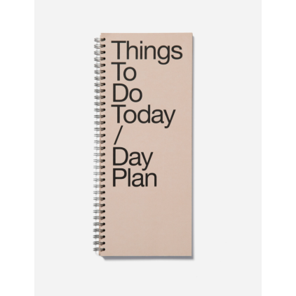 Carnet - Things to do - No. 9243 - washed pink