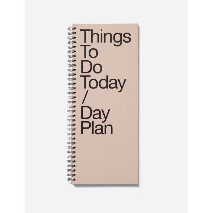 Carnet - Things to do - No. 9243 - washed pink