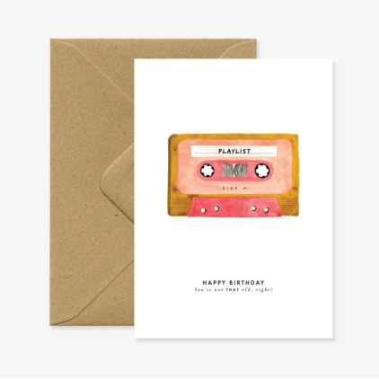Carte A6 avec enveloppe - Tape