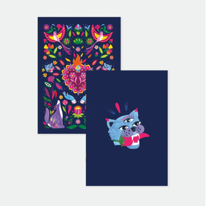 Duo de carnets de poche - Mexican